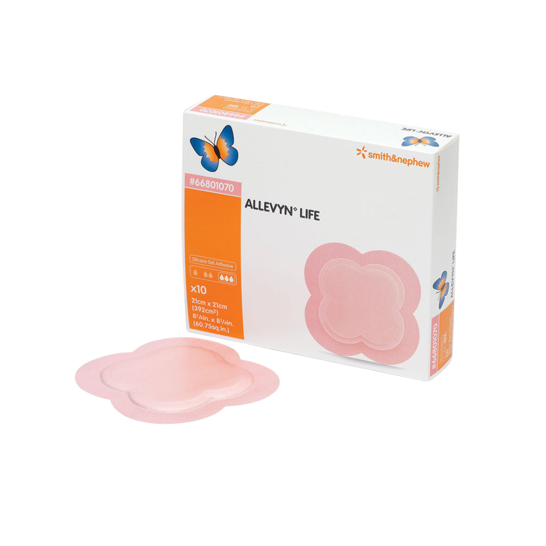 ALLEVYN Life Foam Dressing – Multi-layered wound dressing for exudate management and patient comfort