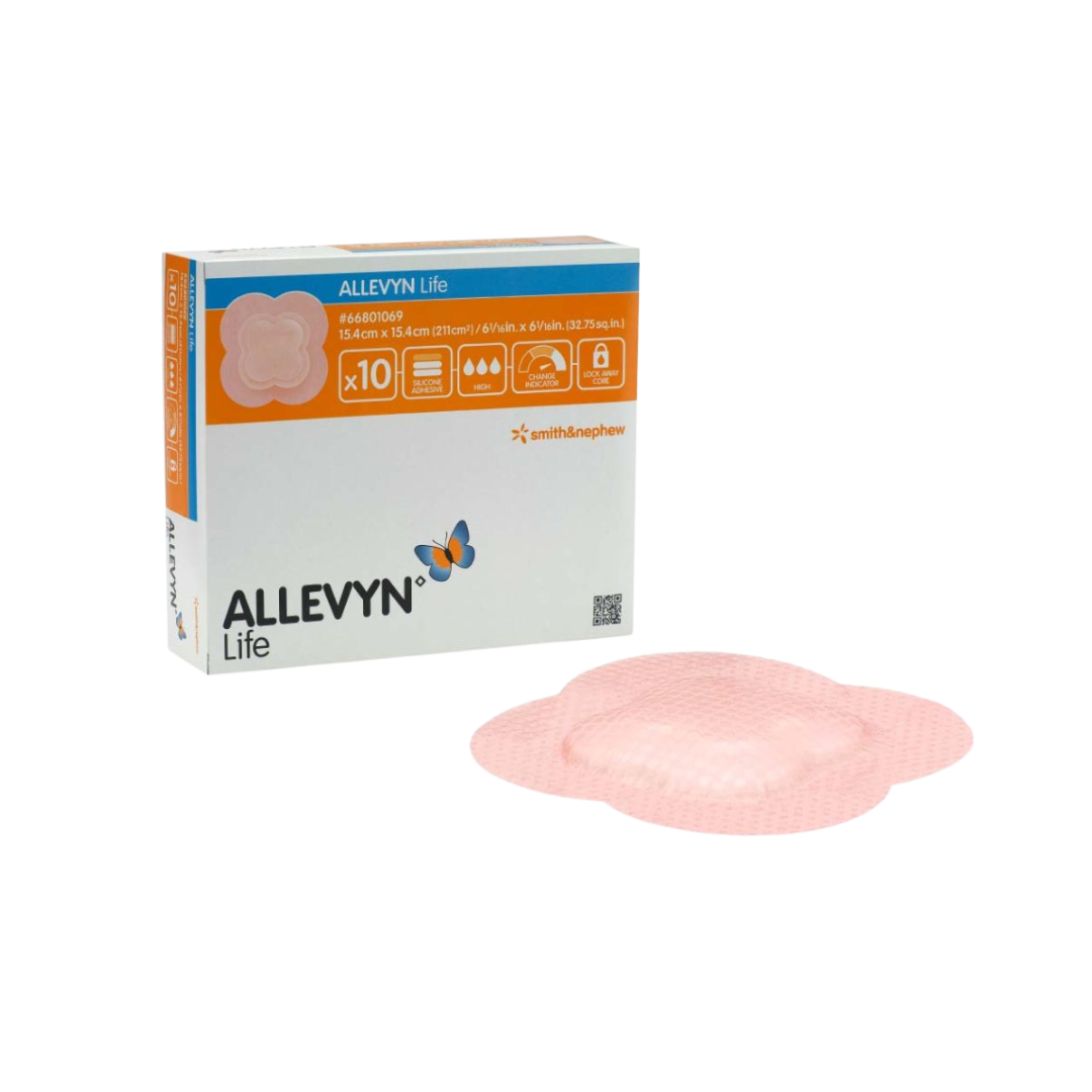 ALLEVYN Life Foam Dressing – Multi-layered wound dressing for exudate management and patient comfort