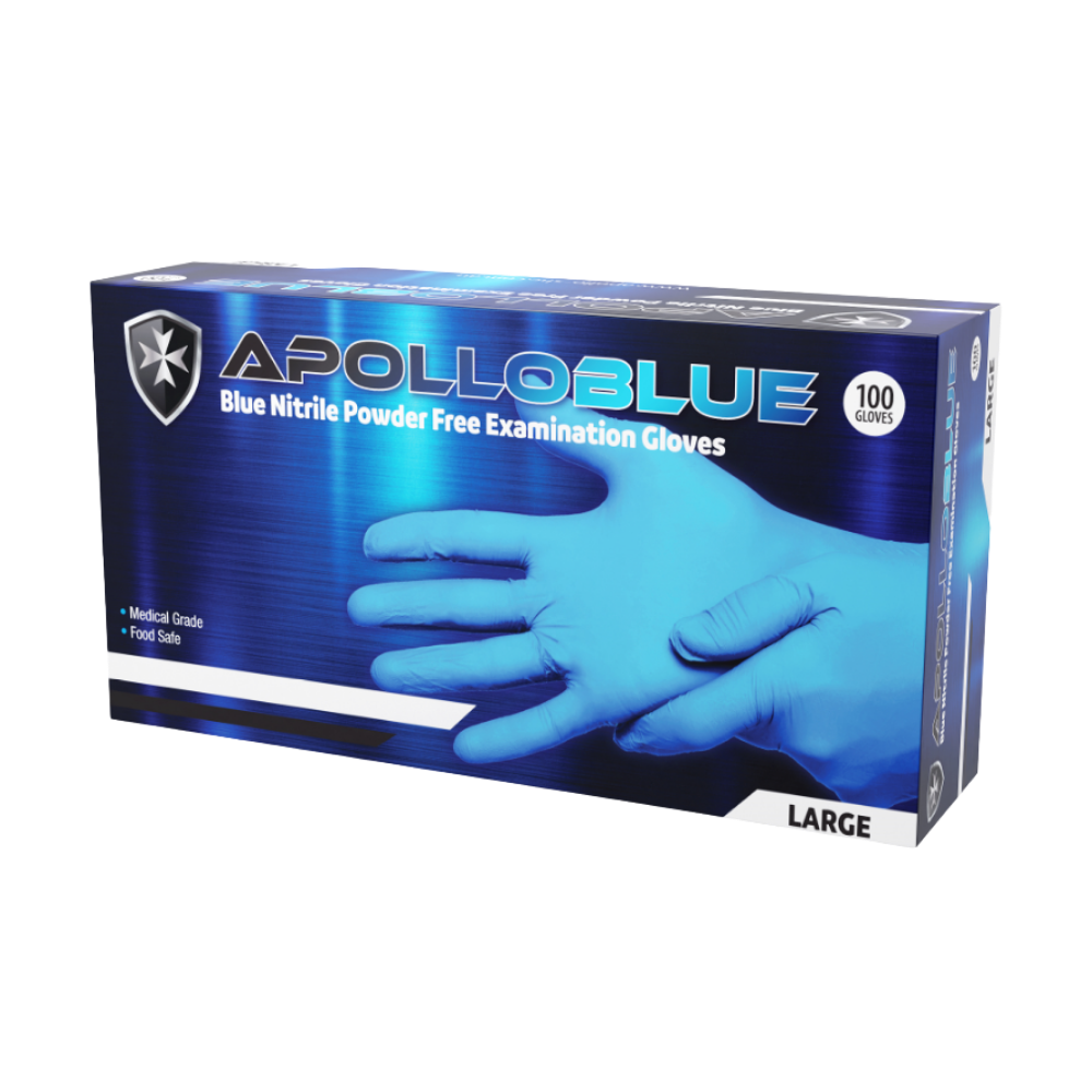 Apollo Blue 丁腈检查手套