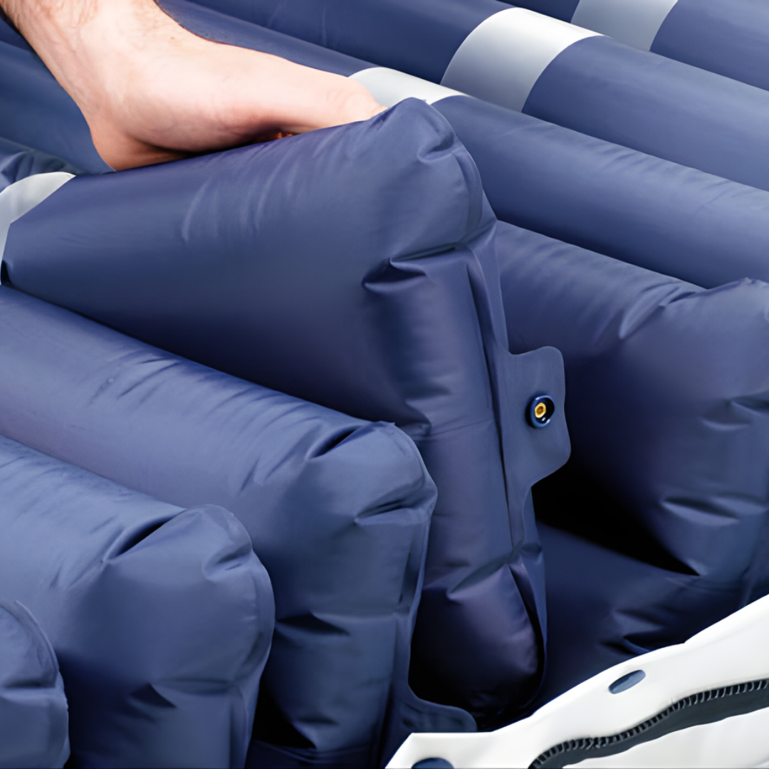 Arjo Alpha Active 4 Mattress Replacement System single size, providing alternating pressure therapy for advanced comfort and pressure injury prevention.