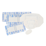 Asguard Clear + Film Island Dressing is a transparent, waterproof dressing designed for optimal wound care. It provides a sterile barrier that protects wounds from infection while allowing easy monitoring without removing the dressing. 