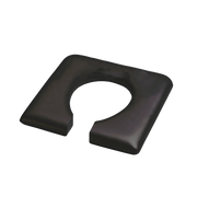 Aspire Hand Made Pressure Reducing Seat – ergonomic grey padded seat for shower commodes with contoured pressure relief design.