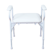 Aspire Shower Stool Maxi Adjustable – Extra-wide shower stool with adjustable height and non-slip feet