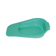 Aspire Slipper Bed Pan with low-profile, contoured design and smooth surface for comfortable in-bed toileting in aged care, hospital, or home care settings.