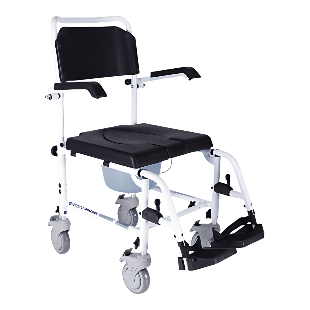 Aspire 440mm Aluminium Commode