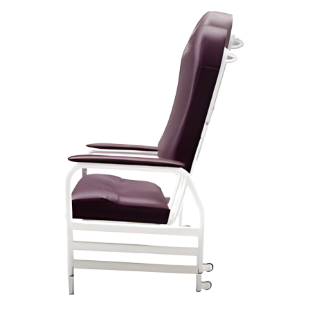Aspire Adjustable High Back Day Chair Maxi Bariatric variant, reinforced for larger users, offering supportive seating comfort in aged care and rehabilitation.