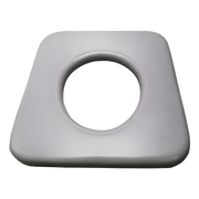 Aspire Commode Closed Seat 460mm provides durable, hygienic support for safe and comfortable toileting care in aged care and home settings.