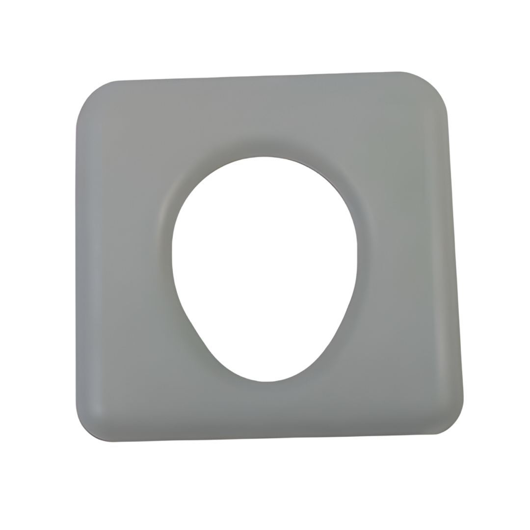 Aspire Commode Closed Seat 460mm provides durable, hygienic support for safe and comfortable toileting care in aged care and home settings.