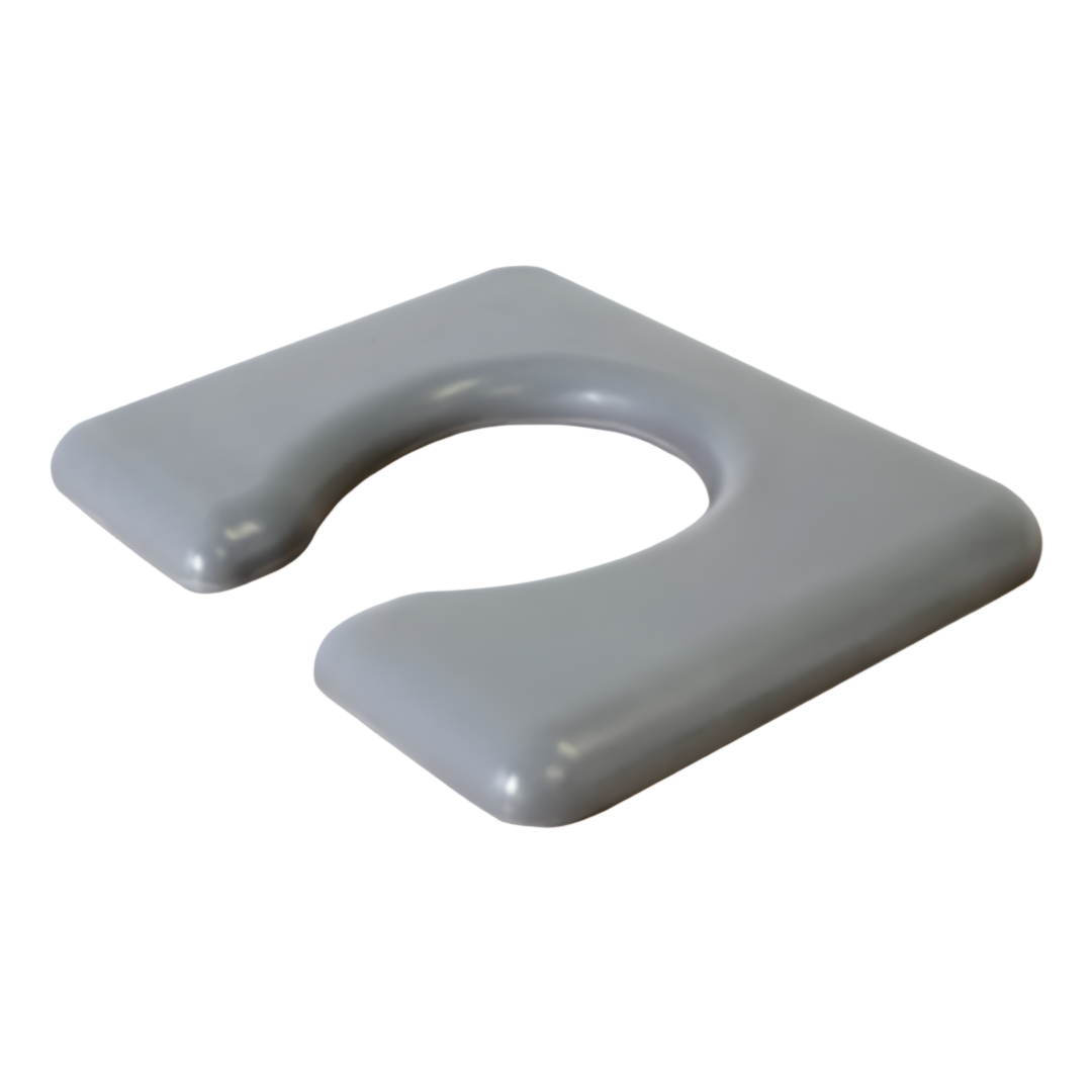 Aspire Open Seat Commode available in 460mm, 530mm and 600mm sizes for safe, hygienic toileting care.