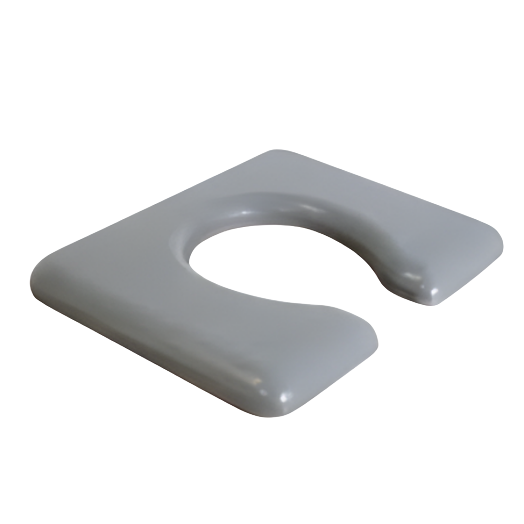 Aspire Open Seat Commode available in 460mm, 530mm and 600mm sizes for safe, hygienic toileting care.