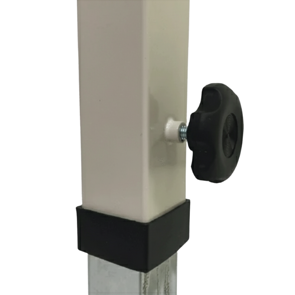 Black wheel and strap on a white background