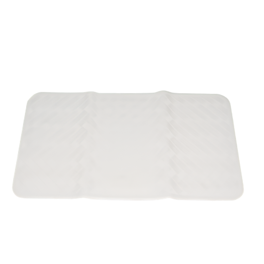 Aspire rubber bath mat with non‑slip surface, durable design, 69cm length × 39cm width, supports safe bathing and reduces risk of slips and falls.