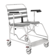 Aspire Weight Bearing Platform Shower Commode – 460mm, 530mm & 600mm Options | Self-Propelled & Attendant Propelled | 400kg Capacity | Bariatric Support