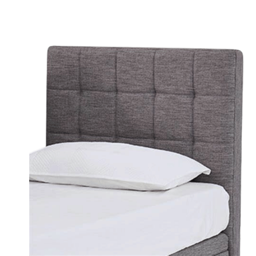 Aspire ComfiMotion Headboard - Allure (Portobello Grey) - Long Single