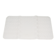 Barelli rubber shower mat, square 53 × 53 cm, non‑slip textured surface, durable design, supports safe bathing and reduces risk of slips and falls.