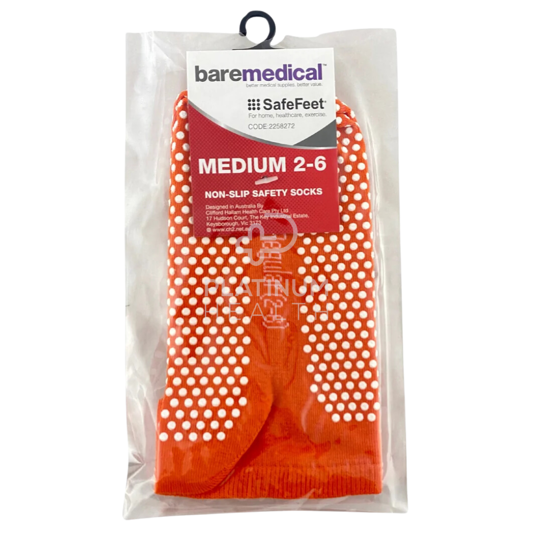 Baremedical Safefeet Non-Slip Socks
