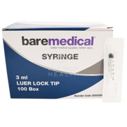 Baremedical Syringe Luer Lock Tip 3ml