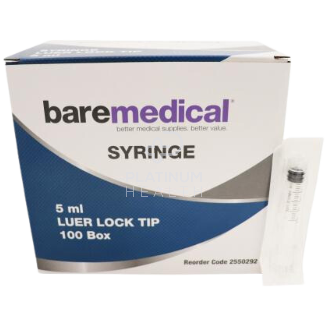 Baremedical Syringe Luer Lock Tip 5ml