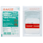 Bodichek Waterproof Film Island Dressing Sterile waterproof wound dressing with absorbent pad.