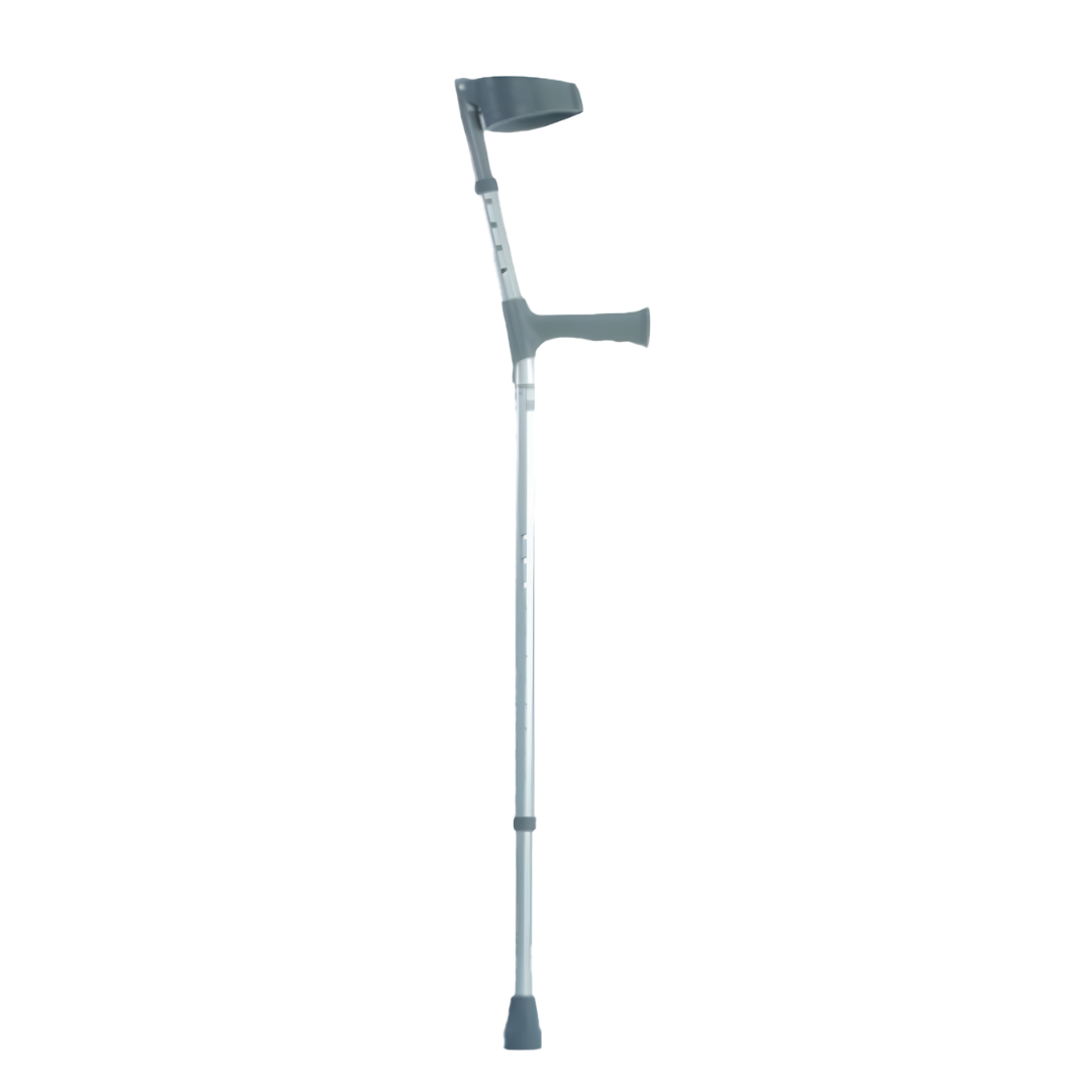 Breezy Forearm Crutches available in youth small, medium adult, and tall adult sizes for safe mobility support.