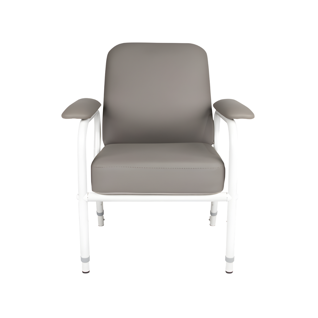 Royale Medical Chair Lowback with adjustable air cushioning, 205kg safe working load, designed for pressure relief and supportive daily living comfort.