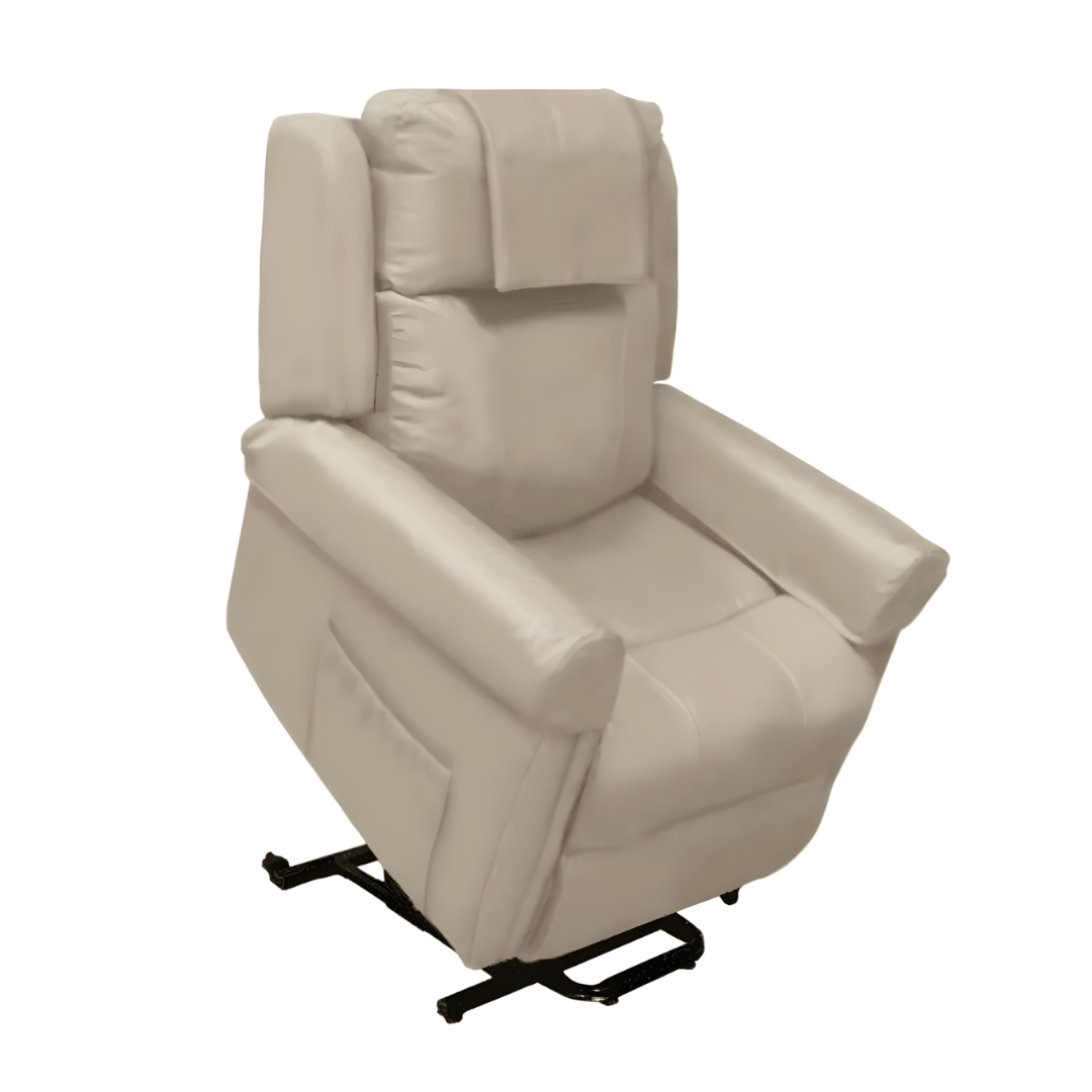 Classic Backrest for Aspire Raphael X Recliner Chair available in Golden Grain, Marina Grey, and Nordic Stone for supportive daily comfort.