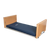 Cobalt Floor Line Bed with ultra-low height, electric adjustment, and safety features for aged care, hospital, and home care environments.