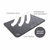Conni Floor Mat Mid Runner Grey – Absorbent, waterproof, anti-slip mat for hallways, bathrooms, and narrow spaces.