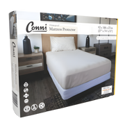 Conni Mattress Protector in Single, Double, King Single, Queen and King sizes offers discreet, washable waterproof bedding protection for comfort and dignity.