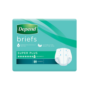 Depend Brief Super Plus Large Disposable Pads Pants & Liners