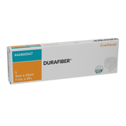 Durafiber Non-Woven Gelling Dressing 4cm x 20cm – Advanced absorbent dressing for moderate to heavy exudate wounds