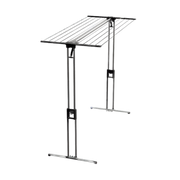 Ecodry Clothes Line with foldable, compact frame and multiple drying rails, designed for indoor use in small homes, aged care, or apartments.