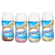 Ensure Plus 200ml nutritional drink bottle in Vanilla flavour – high-calorie, high-protein supplement for energy, recovery, and dietary support.