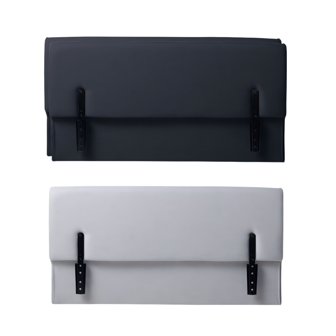Foot Board for Royale Multi-Motion Bed in Ardo Grey or Jet Black base, available in multiple sizes for added support and comfort.