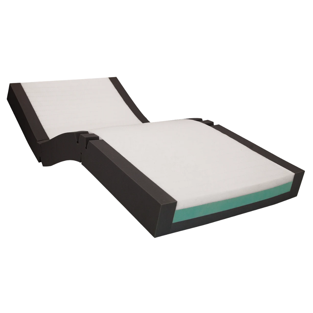 Forte Homecare Icon Firm 15cm Mattress with Quilted Cover in multiple sizes, offering firm support and soft quilted finish for homecare and aged care use.