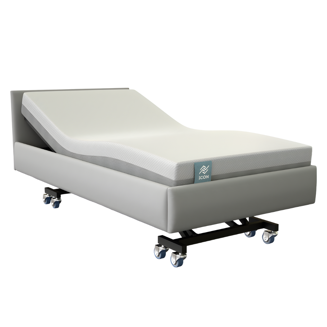 Forte Homecare Icon Medium 20cm Mattress with Quilted Cover available in multiple sizes, offering durable comfort and pressure care for home and aged care.