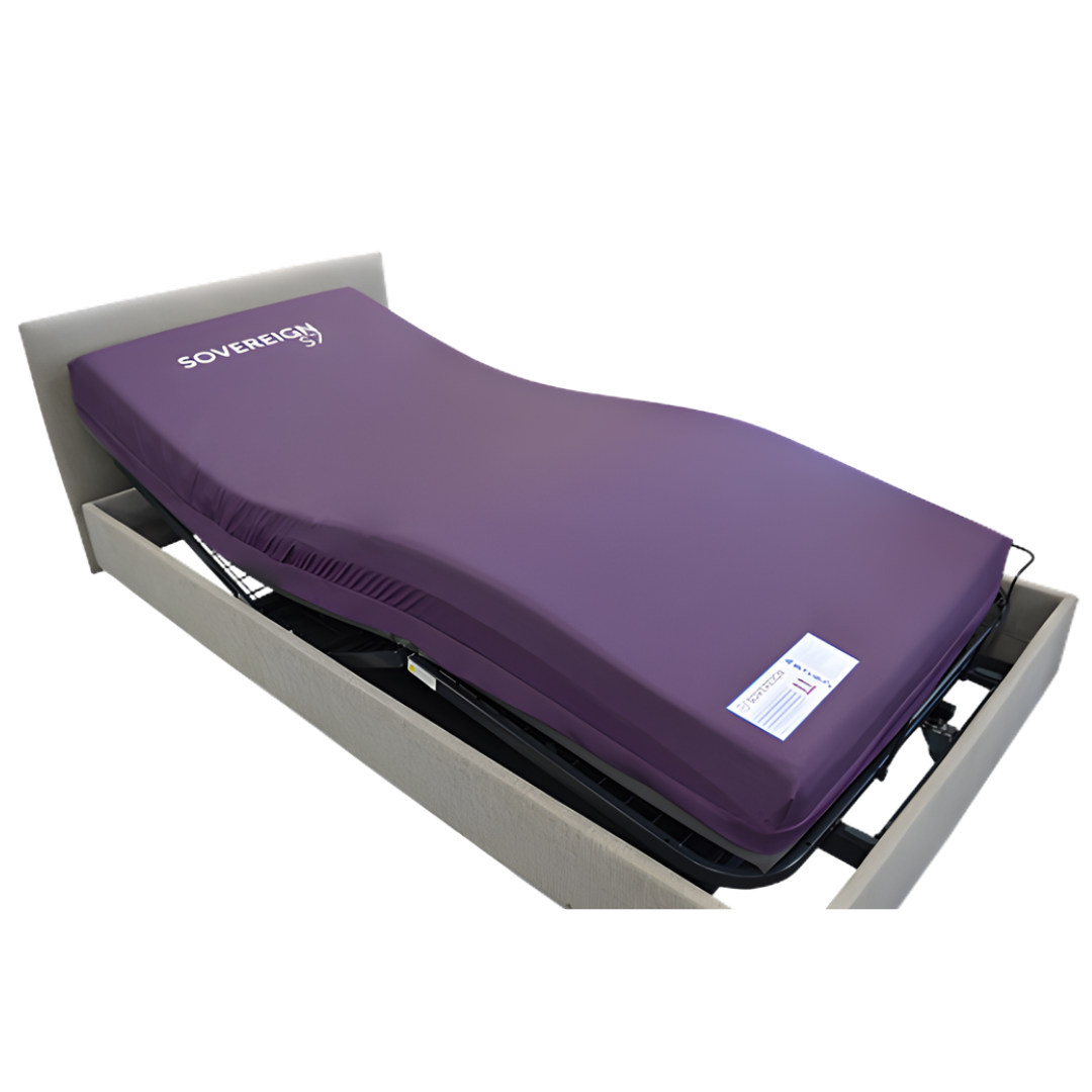 Forte Homecare Sovereign S7 mattress in Long King Single size, designed for supportive, durable, and comfortable use in homecare and aged care environments.