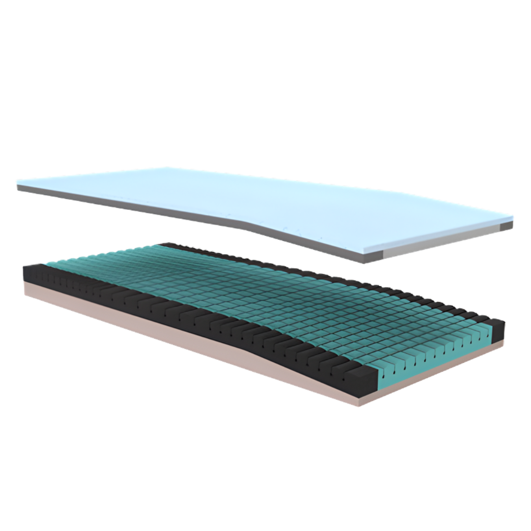 Forte Homecare Sovereign S7 mattress in Long King Single size, designed for supportive, durable, and comfortable use in homecare and aged care environments.