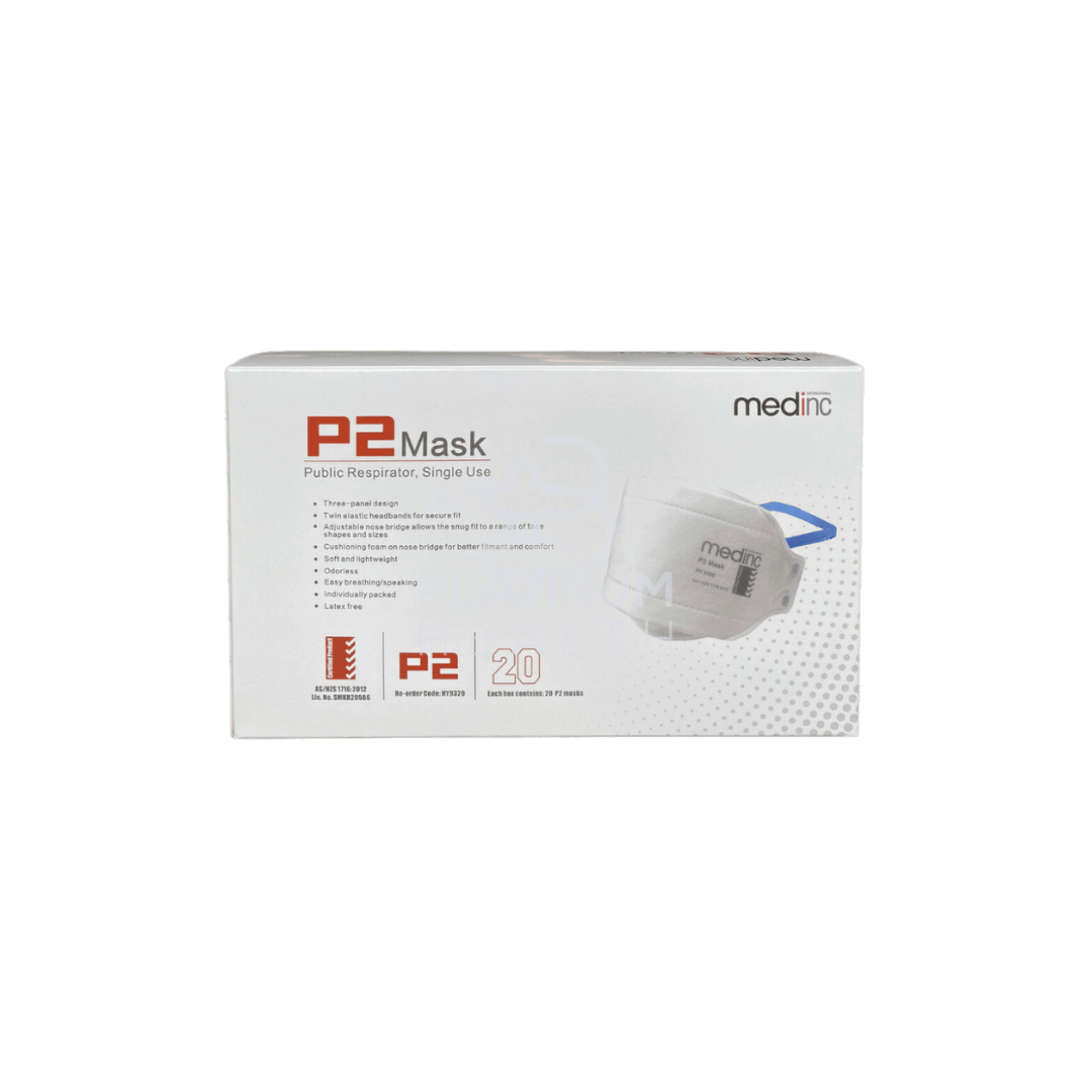 Medinc 3-Fold P2 Public Respirator Surgical Facemasks & Respirators