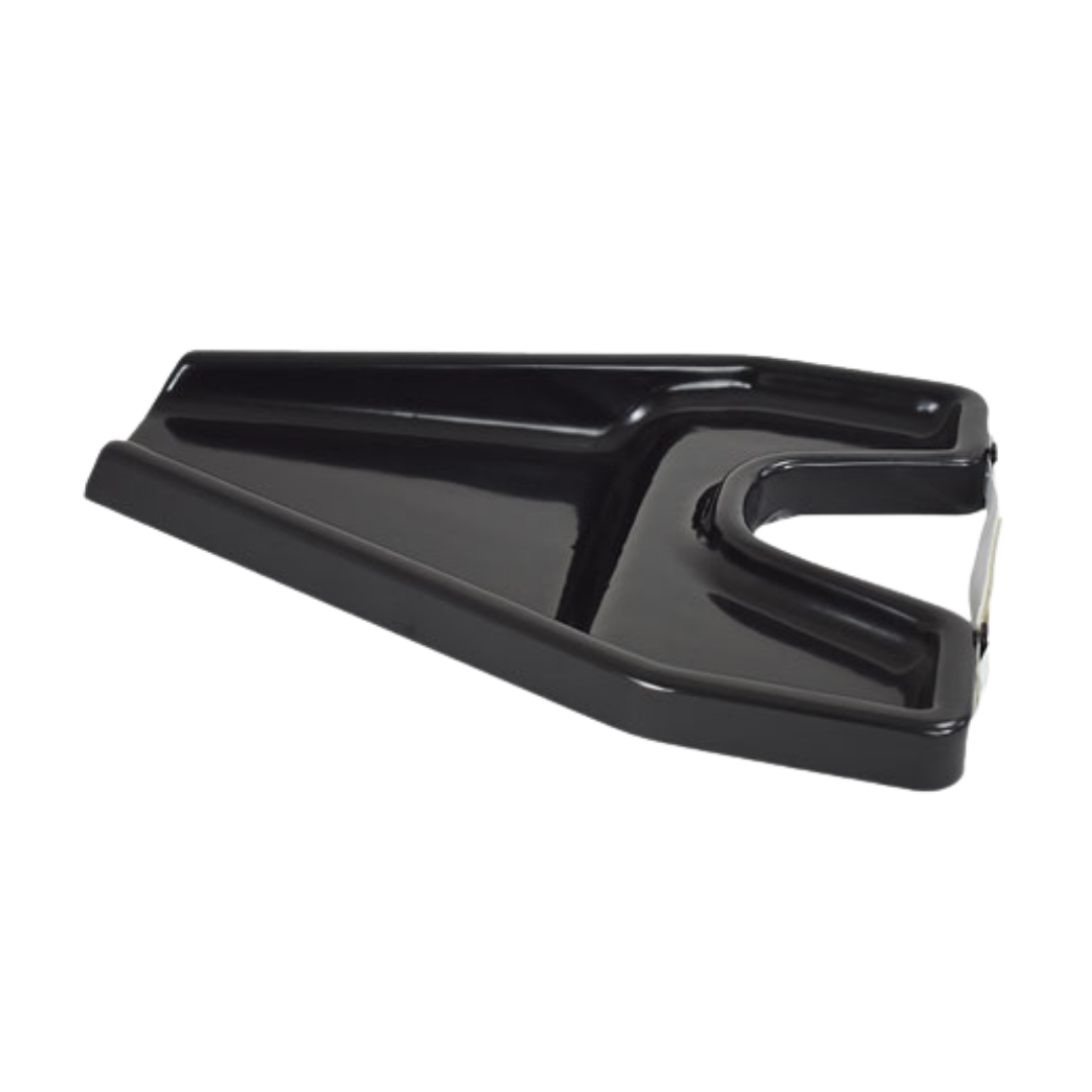 Hair Washing Tray for Sink with contoured neck rest, lightweight portable design, directs water flow neatly, ideal for assisted hair washing and home care.