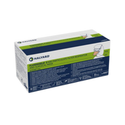 Halyard Fluidshield N95 small face mask with head straps for secure fit and fluid resistance.