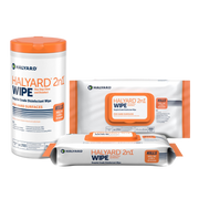 HALYARD 2n1 Wipe packaging on a white background
