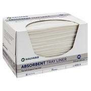 Halyard Tray Liner Absorbent Low Lint 24x37cm provides clean, absorbent protection for medical trays, reducing lint and supporting infection control.