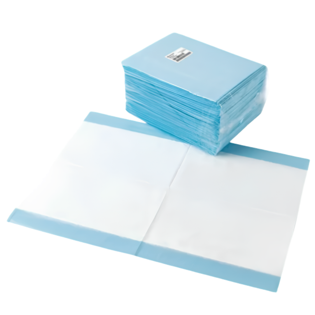 Halyard Underpads 5-Ply 39.5 x 55cm provide durable absorbent protection for bedding and surfaces, supporting hygiene in patient and aged care.
