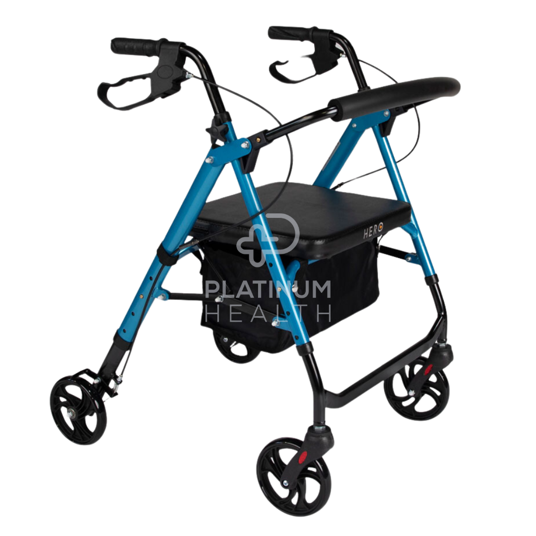 Hero Medical Deluxe Seat Walker with Adjustable Height