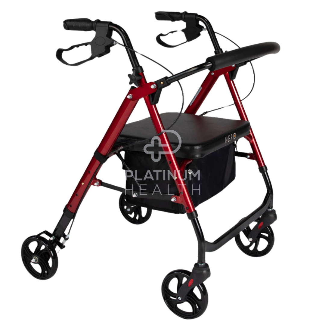 Hero Medical Deluxe Seat Walker with Adjustable Height