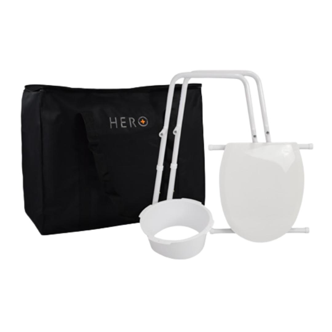Hero Medical The Hero Travel Bag, durable lightweight design with multiple compartments, easy‑carry handles and straps, ideal for safely transporting mobility aids and medical equipment.