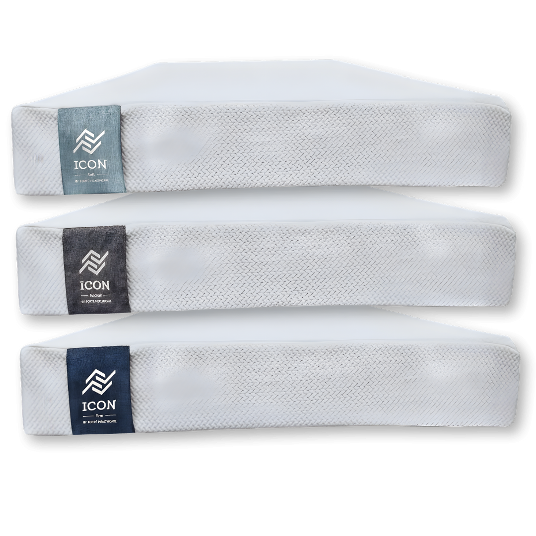 Homecare Icon Medium Premium Triple Layer Mattress, available in king single and long king single, designed for medium risk pressure care support.
