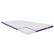 Icare ActiveX Topper Mattress with pressure-relieving foam, washable cover, and non-slip underside, designed to improve comfort and reduce pressure for aged care and in-home recovery settings.