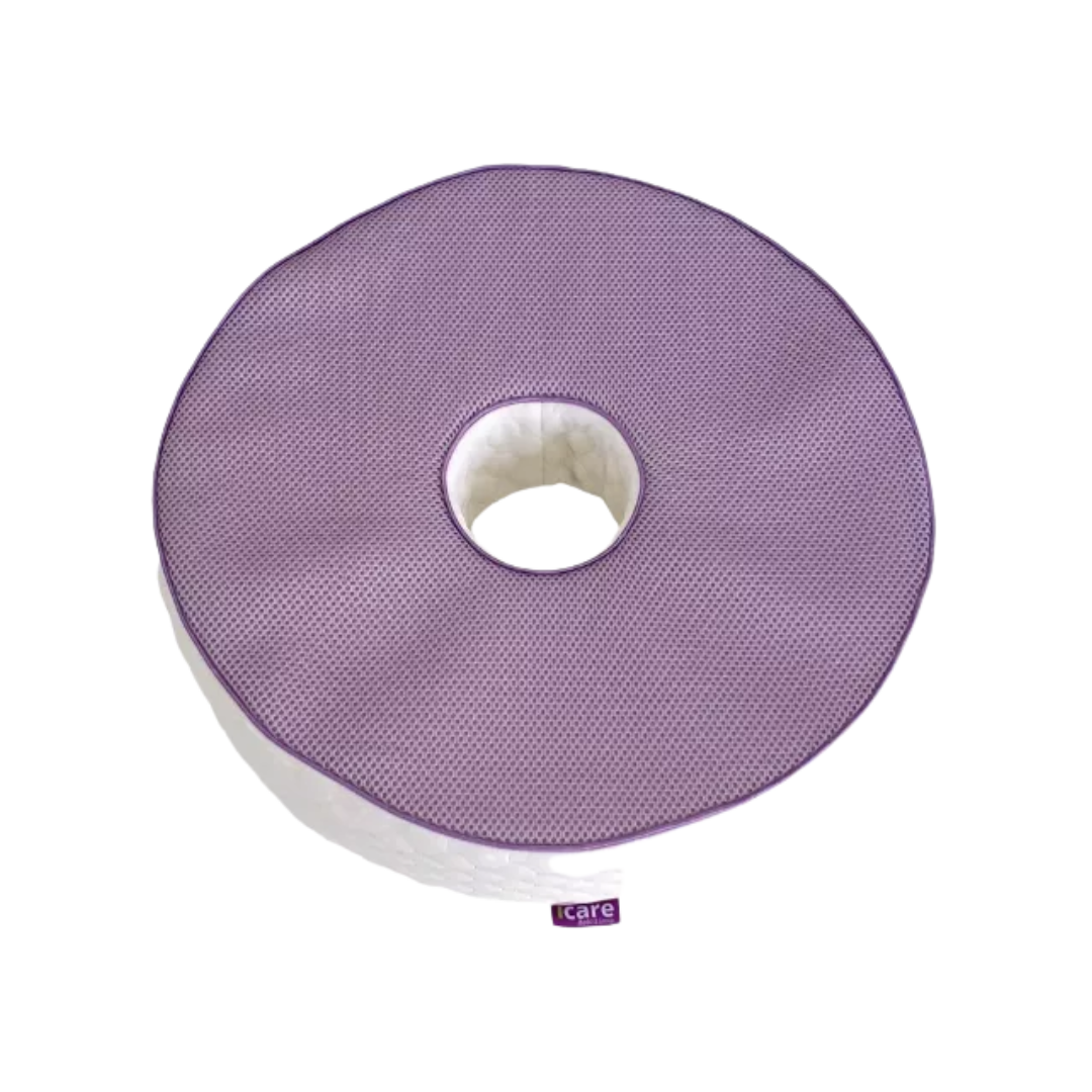 Icare Donut Cushion – Ergonomic pressure relief cushion for coccyx pain, hemorrhoids, and post-surgical recovery